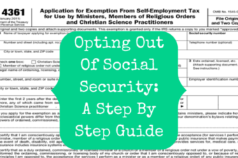 How Do Pastors Opt Out Of Social Security?