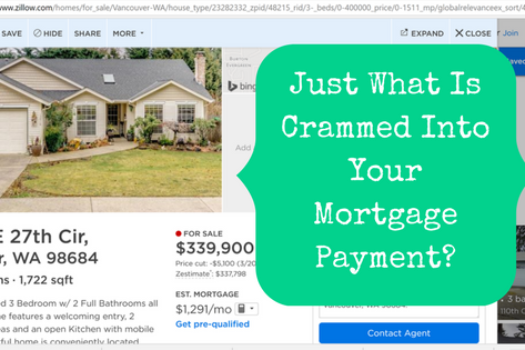 Just What Is Crammed Into Your Mortgage Payment?