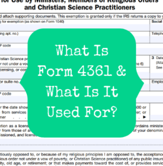 What Is Form 4361 & What Is It Used For?